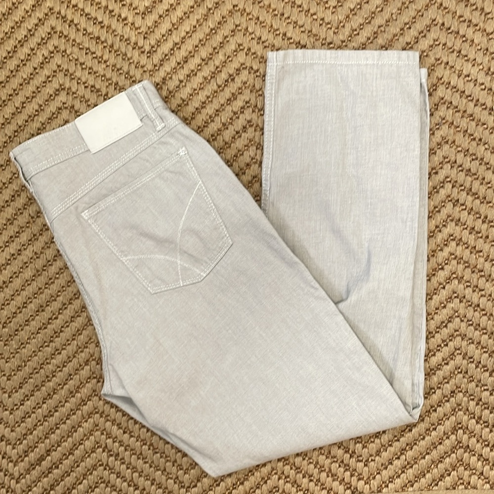 Brax - Cooper Fancy Regular Straight Pants - Light Blue - 34x34